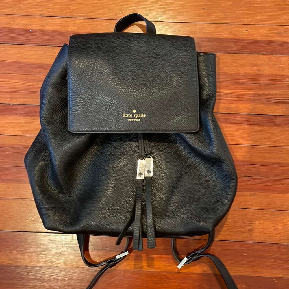 Kate Spade Leather Fringe Backpack